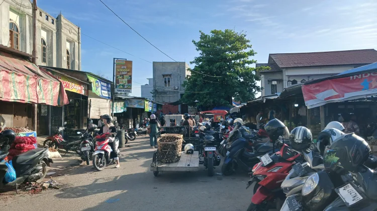 Pasca Idul Adha, Aktivitas Pasar Inpres Lhokseumawe Kembali Ramai