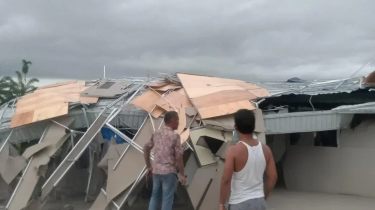 Angin kencang rusak 35 unit Huntara di Aceh Utara