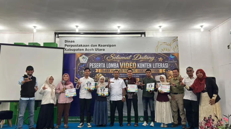 Empat Duta Baca Unimal Raih Prestasi Lomba Video Konten Literasi Aceh Utara