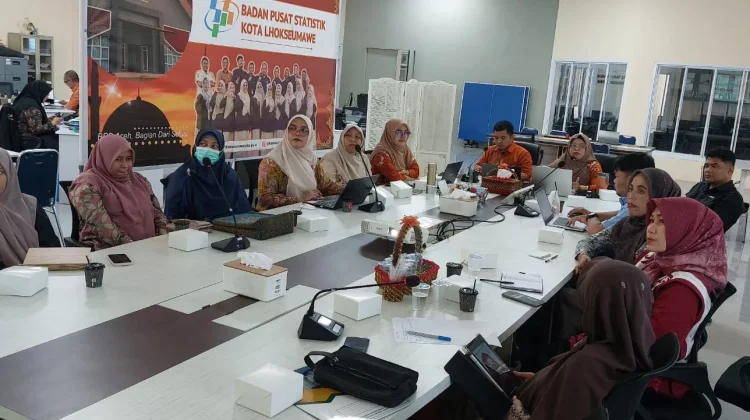 Bangun Kebijakan Berbasis Data, BPS Lhokseumawe Gelar Pembinaan