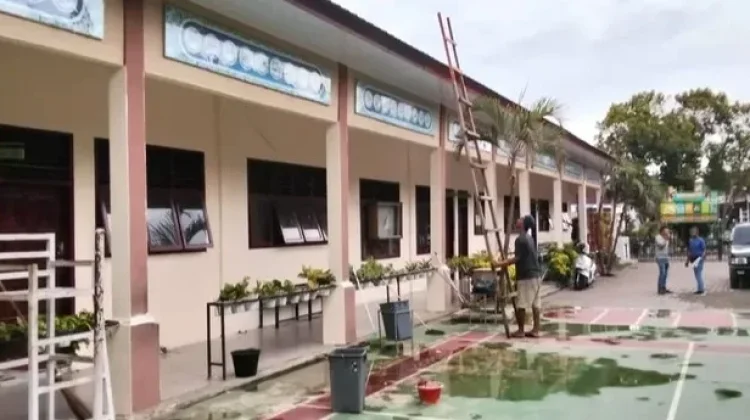 Progres Revitalisasi SD Negeri 4 Telah Capai 47 Persen