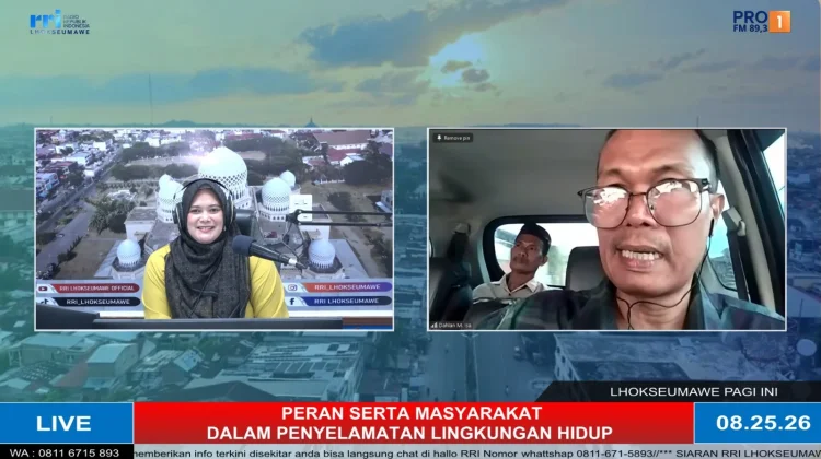 LSM Sahara Ajak Masyarakat Lhokseumawe Jaga Lingkungan