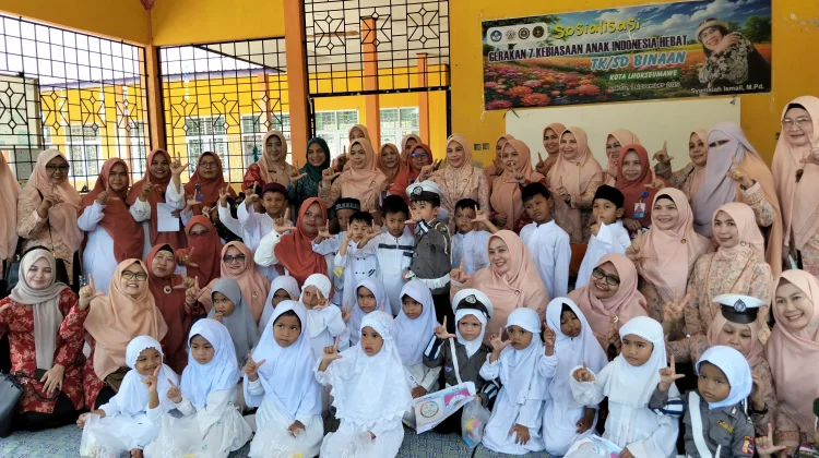 DWP Aceh Mengajar, Kenalkan Makanan Bergizi kepada Anak Usia Dini
