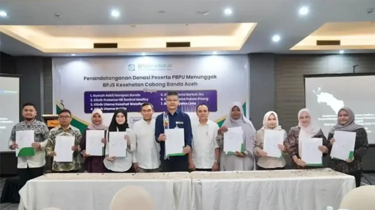Delapan Faskes Aceh Dukung JKN lewat Program Donasi CSR Bersama