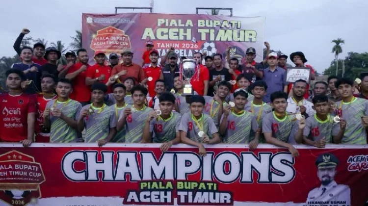 SMA N 1 Idi Rayeuk Juara Piala Bupati Al-Farlaky 2026