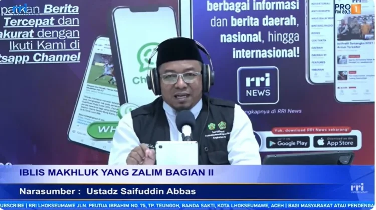Ustadz Saifuddin: Mengenali Karakter Iblis sebagai Makhluk yang Zalim