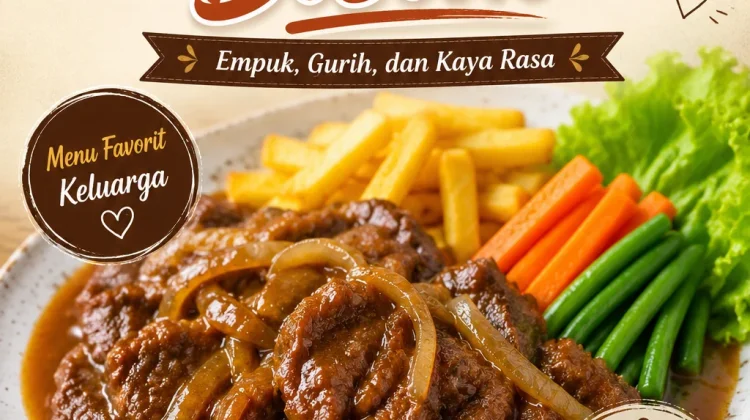Resep Daging Bistik Rumahan yang Empuk dan Lezat