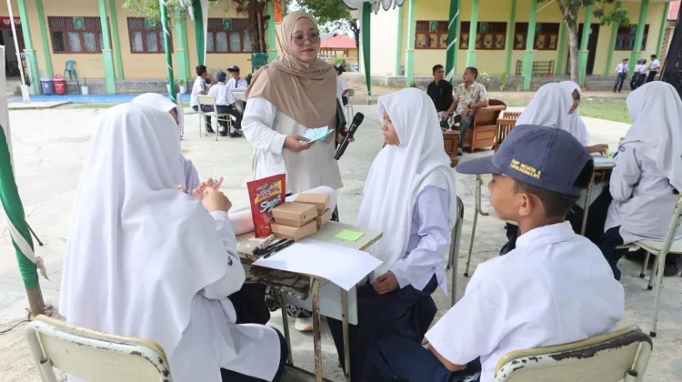 PHE NSO Dorong Kesadaran Pengelolaan Limbah di SMP Negeri 6 Lhokseumawe