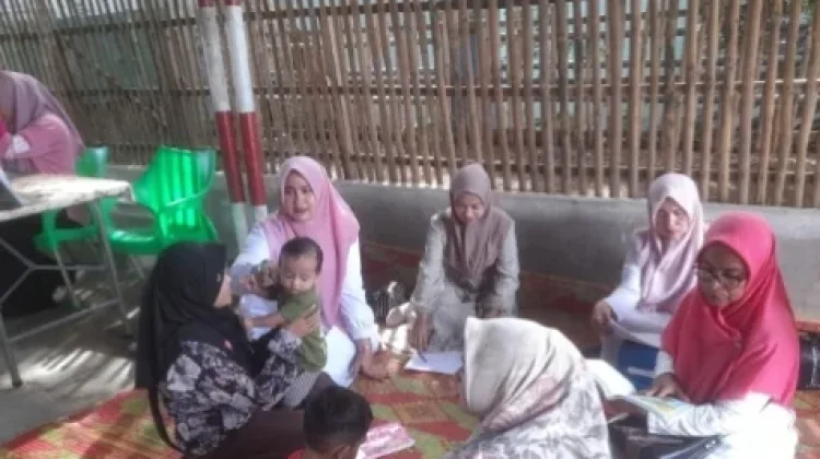 Waspadai ISPA, Puskesmas Mon Geudong Perkuat Skrining Anak