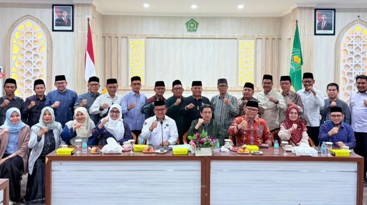 Staf Ahli Menag, Kanwil, Kankemenag Rakor Rehab dan Rekon Pascabencana Aceh