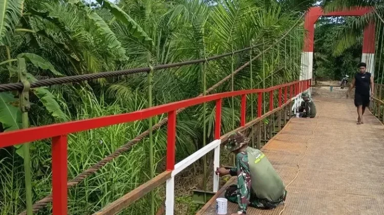 Jembatan Garuda Cot Girek Hampir Rampung, Impian Warga Segera Jadi Kenyataan