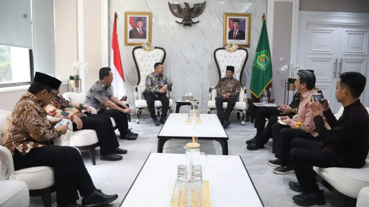 Ayah Wa Jemput Dukungan Menag untuk Pesantren Aceh Utara