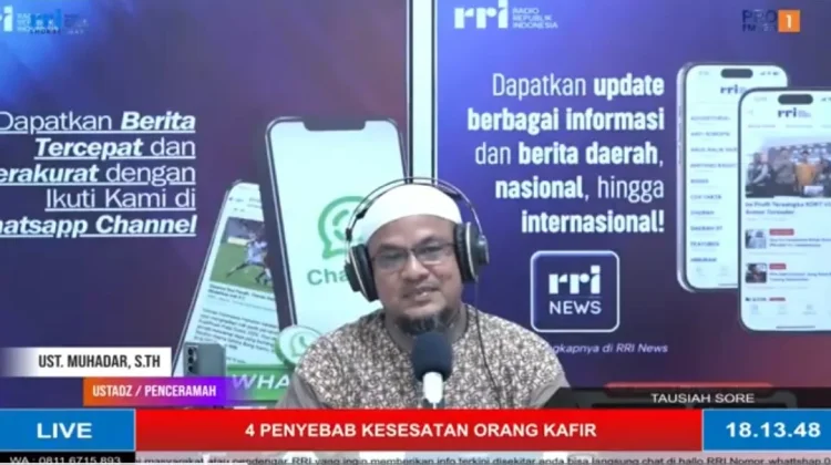 Ustadz Muhadar: Empat Penyebab Kesesatan Orang Kafir