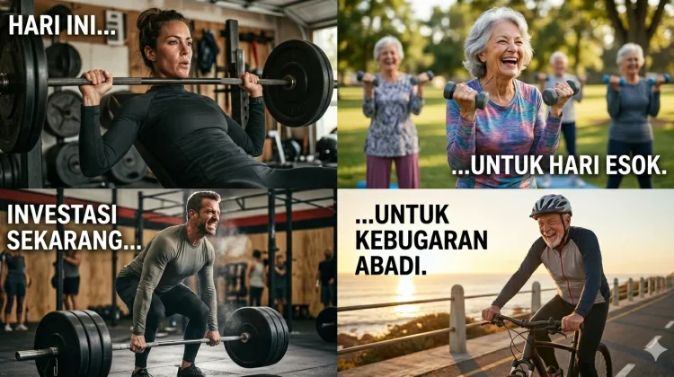 Malas Olahraga, Waspada Sarcopenia di Masa Tua
