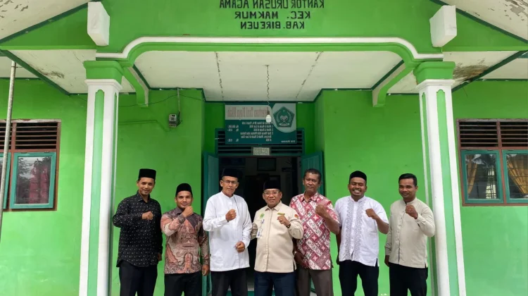 Kakankemenag Bireuen Pastikan Pelayanan Tetap Berjalan Lancar di Hari WFH