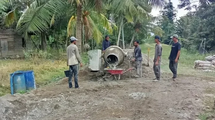 Pembangunan Jembatan Perintis Singgah Mata Mulai Terlihat Nyata