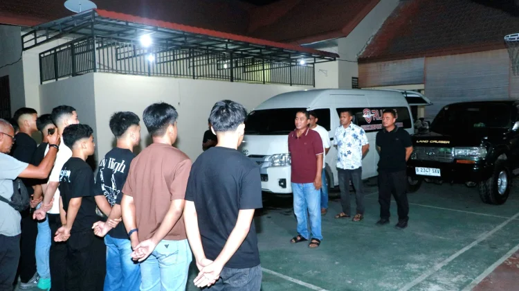 Kapolres Lhokseumawe Lepas Atlet Karate ke Piala Kapolri, Target Tiga Medali Emas