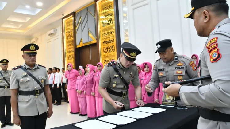 Empat Pejabat Polres Aceh Timur Berganti, Kapolres Tekankan Profesionalisme