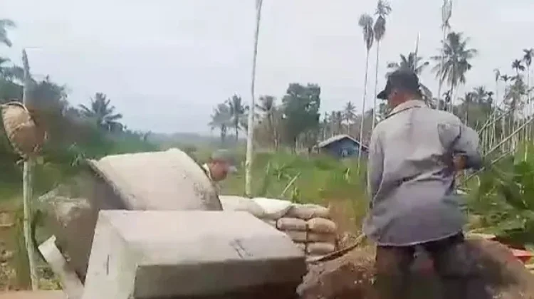 Pembangunan Jembatan Rambong Payong Sawang Terus Berjalan