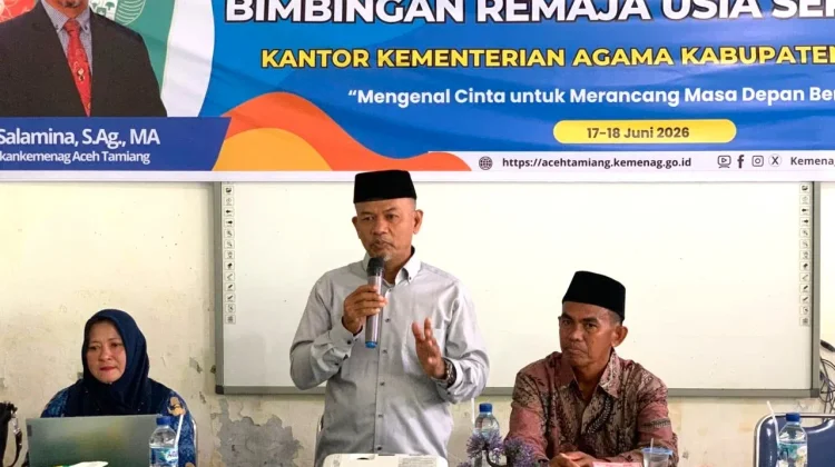 Kemenag Aceh Tamiang Siapkan Remaja menuju Keluarga Berkualitas