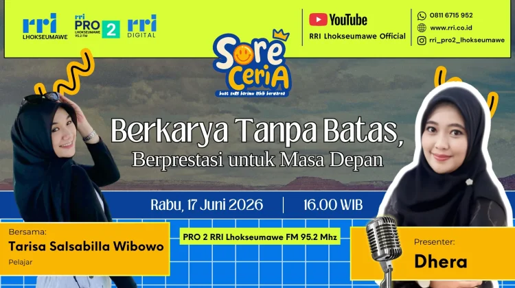 Tarisa Salsabilla Wibowo Berprestasi, Inspirasi Generasi Muda