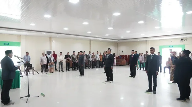 Universitas Malikussaleh Lantik Sejumlah Pejabat Baru