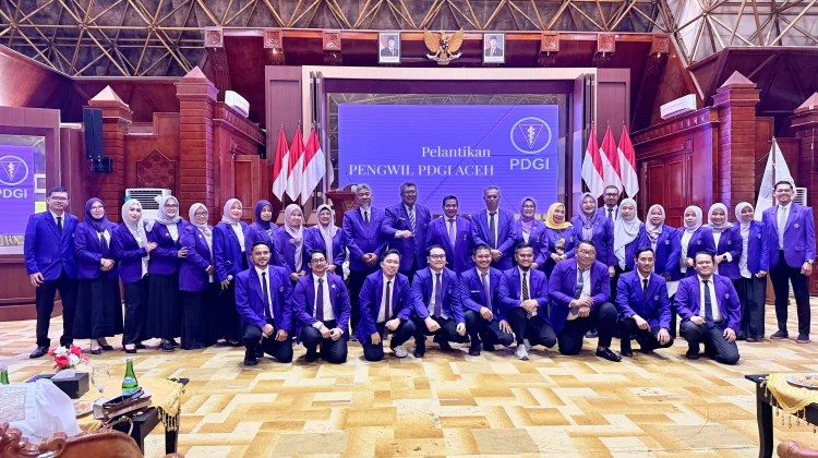 PDGI Aceh Utara Dikukuhkan, Siap Wujudkan Senyum Sehat