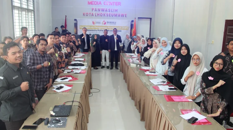 Bawaslu Lhokseumawe Gelar Pelatihan Pendidikan Pengawasan Partisipatif