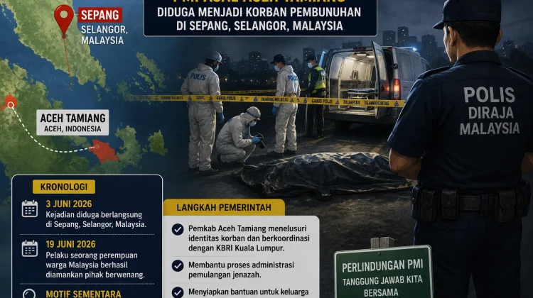 Pemkab Aceh Tamiang Telusuri Identitas PMI Korban di Malaysia