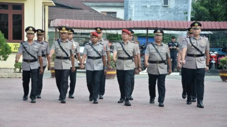 Polres Langsa Rotasi Enam Jabatan Strategis, Kinerja Diperkuat