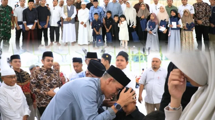 Wabup Aceh Utara Santuni Yatim Peringati Hari Asyura