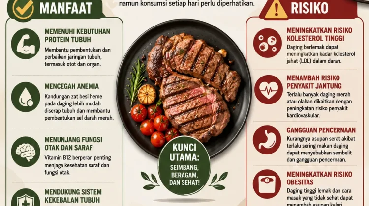 Dampak Konsumsi Daging Setiap Hari
