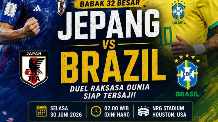 Brasil vs Jepang di Babak 32 Besar: Samurai Biru Siap Uji Kedigdayaan Selecao