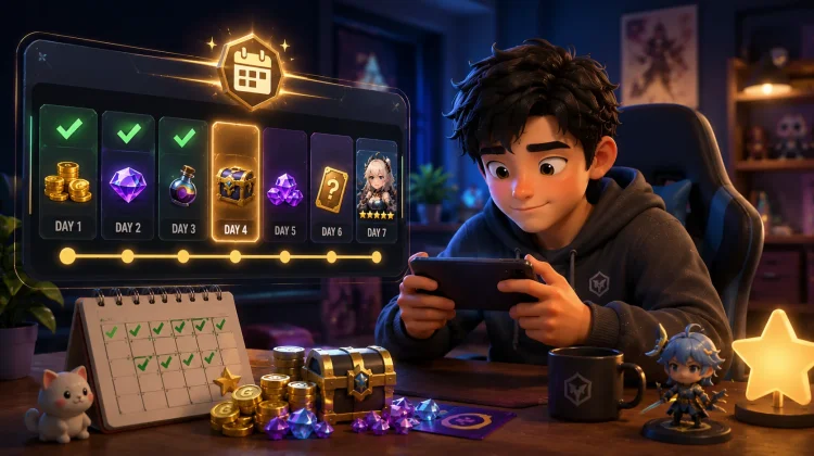Mengapa Banyak Game Online Kini Mengandalkan Sistem Daily Login?
