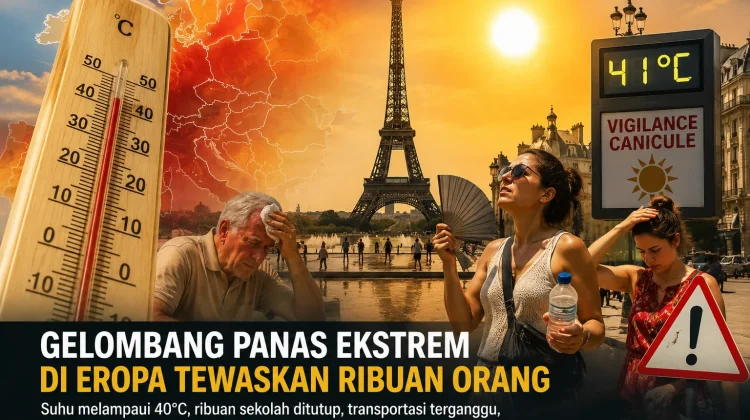 Gelombang Panas Ekstrem di Eropa Tewaskan Ribuan Orang, Ahli Ingatkan Dampaknya