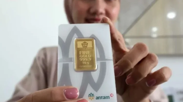 Harga Emas Antam Turun Kini Dibanderol Rp2,63 Juta per Gram