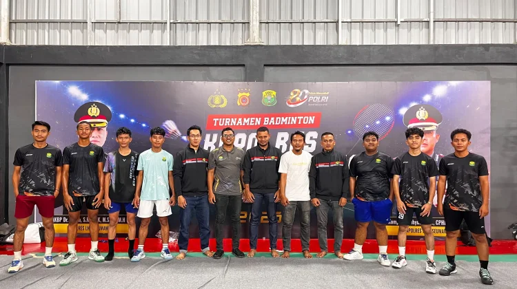 Turnamen Badminton Kapolres Lhokseumawe Cup II Berakhir, Berikut Daftar Juaranya