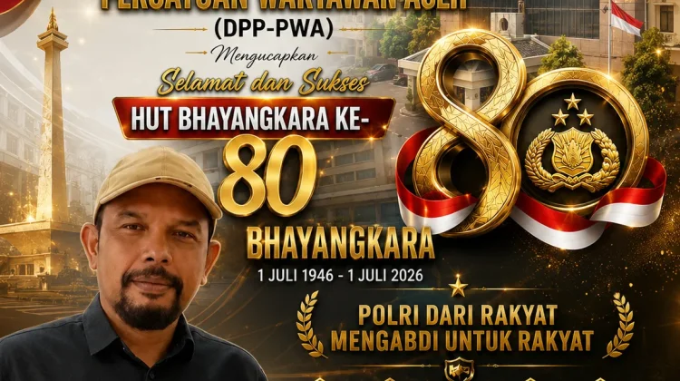 Hari Bhayangkara, Ketum DPP PWA: Pers Kunci Menjaga Stabilitas Nasional Era Digital