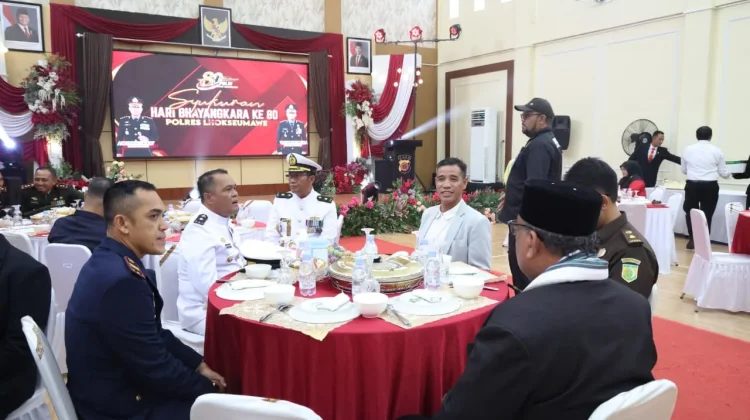 Wakil Bupati Tarmizi Hadiri Syukuran Hari Bhayangkara ke-80 di Polres Lhokseumawe