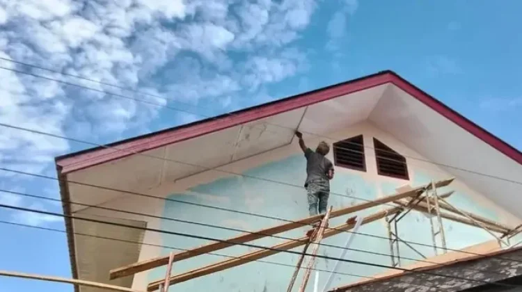 Revitalisasi SD Negeri 4 Muara Dua Memasuki Tahap Penyempurnaan