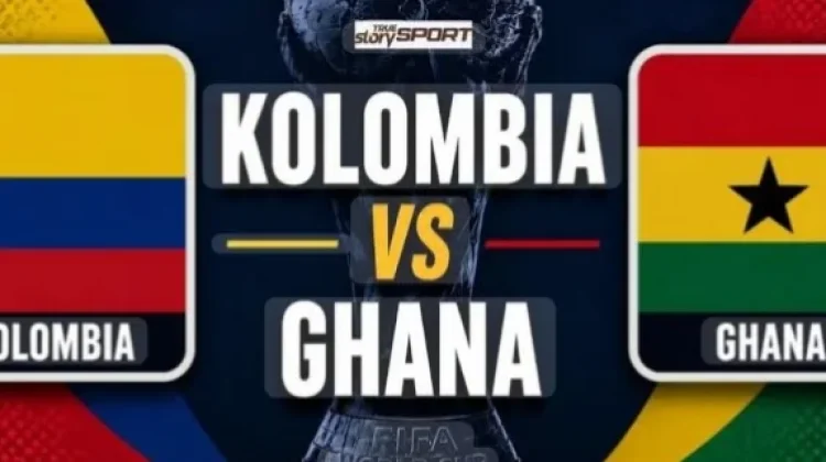 Laga Hidup Mati Warnai Duel Kolombia Kontra Ghana di Babak 32 Besar