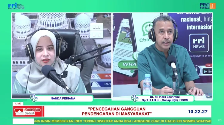 Dokter Indra Ajak Masyarakat Cegah Gangguan Pendengaran Sejak Dini