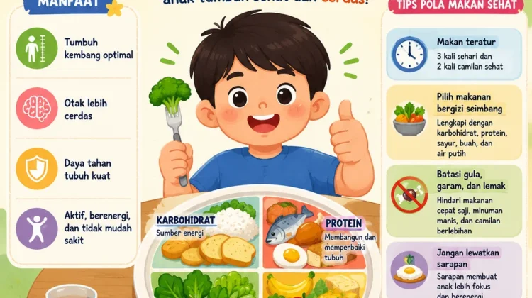 Pola Makan yang Baik untuk Anak agar Tumbuh Sehat dan Cerdas