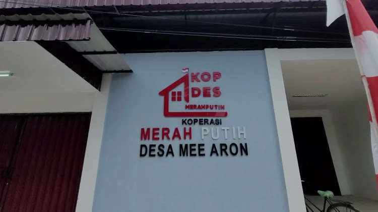 Koperasi Merah Putih Hadir, Warga Mee Aron Tak Lagi Bergantung ke Kota