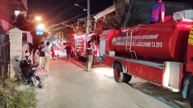 Diduga Bakar Sampah, Rumah Warga Dilalap Api