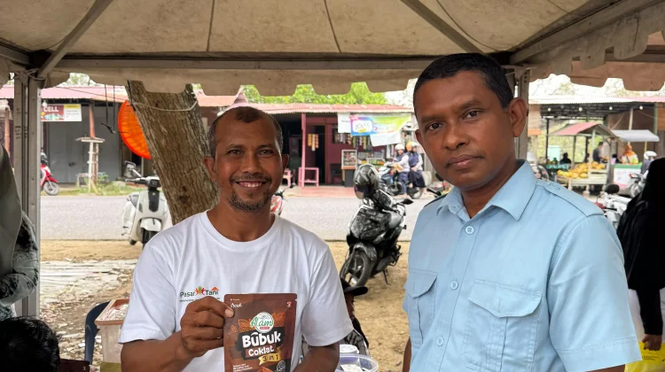 UMKM Alam Coklat Manfaatkan Pasar Tani Lhokseumawe Perluas Pemasaran Produk