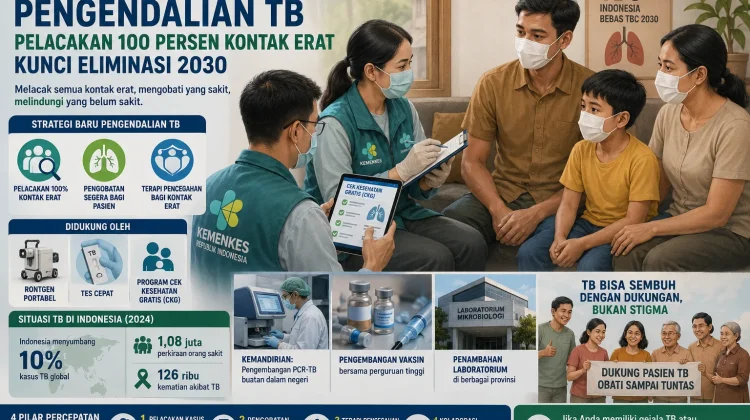 Kementerian Kesehatan Mengubah Strategi Pengendalian Tuberkulosis