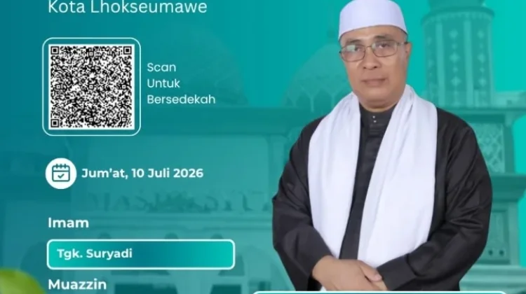 Besok, Tgk Nurul Fajri Khatib Salat Jumat di Masjid Syura Kandang