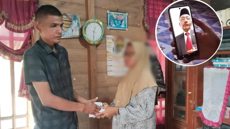 Peduli Korban Kekerasan Anak di Aceh Timur, Haji Uma Utus Staf Serahkan Bantuan