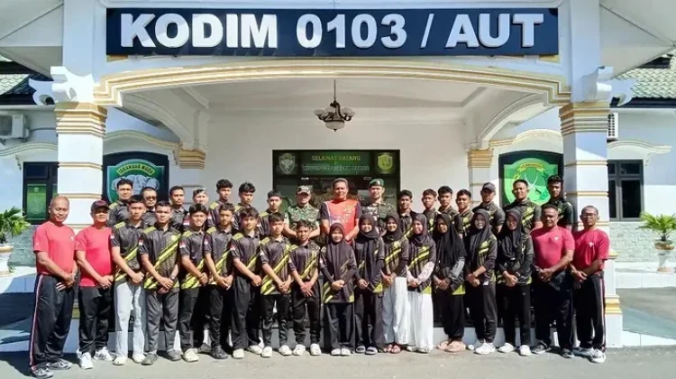 Atlet Pencak Silat Kodim 0103/Aceh Utara Siap Tampil Maksimal di Piala Pangdam IM